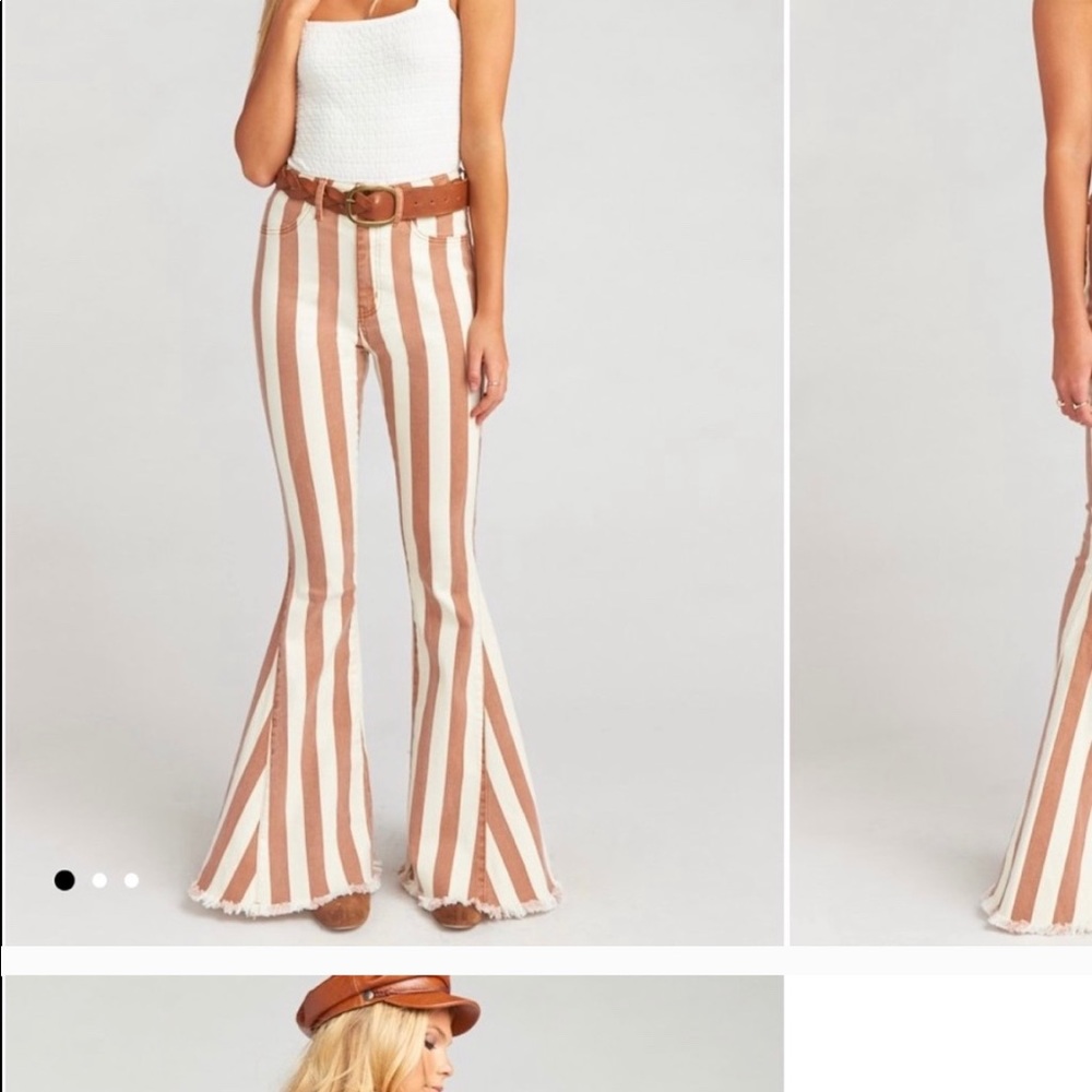 Belle showmeyourmumu striped jean